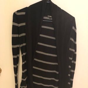 Express striped cardigan size xs